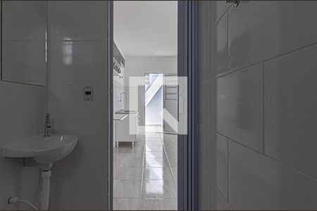 banheiro social_4 de apartamento para alugar com 1 quarto, 36m² em Sacomã, São Paulo