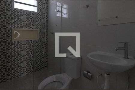 banheiro social_1 de apartamento para alugar com 1 quarto, 36m² em Sacomã, São Paulo