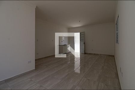 sala, quarto e cozinha_1 de apartamento para alugar com 1 quarto, 36m² em Sacomã, São Paulo