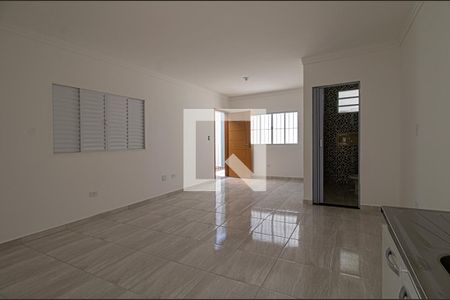 sala, quarto e cozinha_4 de apartamento para alugar com 1 quarto, 36m² em Sacomã, São Paulo