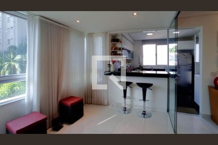 Varanda de apartamento à venda com 3 quartos, 95m² em Santa Efigênia, Belo Horizonte