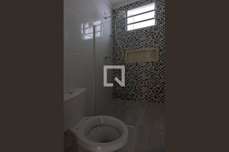 banheiro social_2 de apartamento para alugar com 1 quarto, 36m² em Sacomã, São Paulo