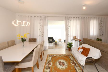 Sala de apartamento à venda com 3 quartos, 124m² em Jardim Consorcio, São Paulo