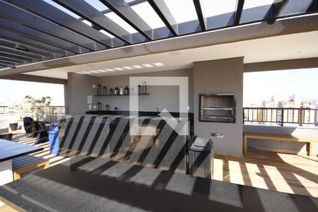 Studio para alugar com 35m², 1 quarto e sem vagaChurrasqueira