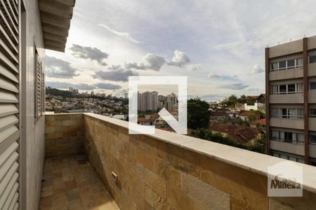 Varanda da sala de apartamento para alugar com 4 quartos, 280m² em Santa Lúcia, Belo Horizonte
