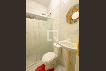 Banheiro de apartamento para alugar com 1 quarto, 50m² em Vargem do Bom Jesus , Florianópolis