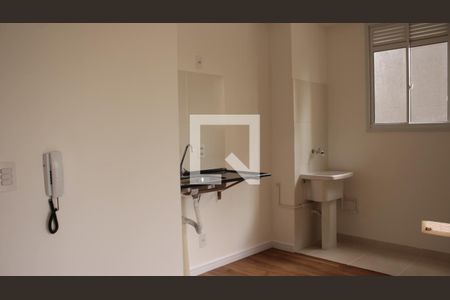 Cozinha e Área de Serviço de apartamento para alugar com 2 quartos, 37m² em Belenzinho, São Paulo