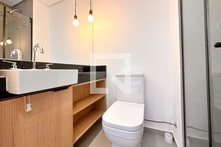 Studio para alugar com 17m², 1 quarto e sem vaga Studio para alugar com 17m², 1 quarto e sem vagaBanheiro
