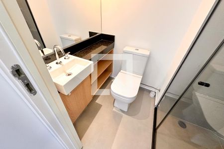 Studio para alugar com 17m², 1 quarto e sem vaga Studio para alugar com 17m², 1 quarto e sem vagaBanheiro