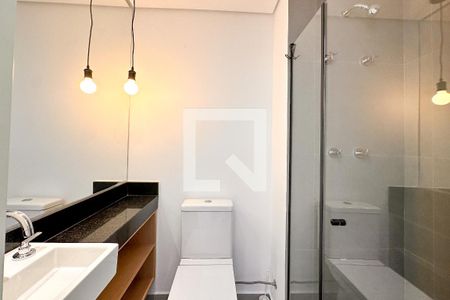 Studio para alugar com 17m², 1 quarto e sem vaga Studio para alugar com 17m², 1 quarto e sem vagaBanheiro