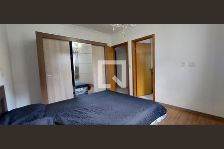 Quarto 1 suíte de apartamento à venda com 2 quartos, 120m² em Vila Alzira, Santo André