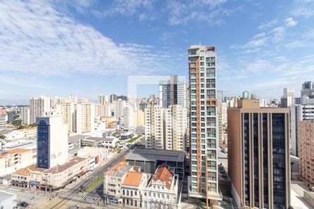 Vista da Varanda de kitnet/studio para alugar com 1 quarto, 33m² em Centro, Curitiba