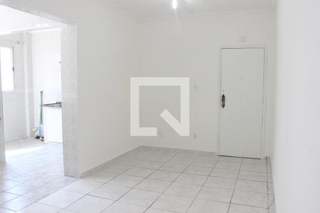 Sala de apartamento para alugar com 1 quarto, 42m² em Itararé, São Vicente