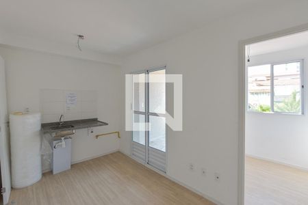 Sala/cozinha de apartamento à venda com 2 quartos, 45m² em Vila Monumento, São Paulo