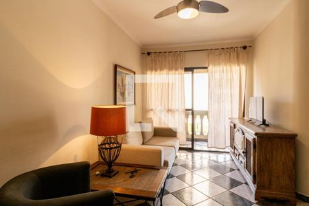 Sala de apartamento para alugar com 3 quartos, 80m² em Parque Enseada, Guarujá