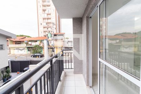 Varanda da Sala de apartamento para alugar com 2 quartos, 40m² em Vila Ré, São Paulo