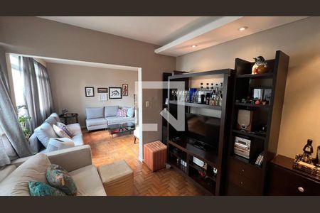 Sala de TV de apartamento para alugar com 2 quartos, 96m² em Jardim Paulista, São Paulo