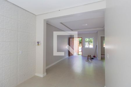 Sala e Cozinha de casa de condomínio para alugar com 2 quartos, 100m² em Jansen, Gravataí