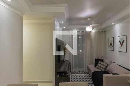 Sala de apartamento à venda com 3 quartos, 67m² em Residencial Parque da Fazenda, Campinas