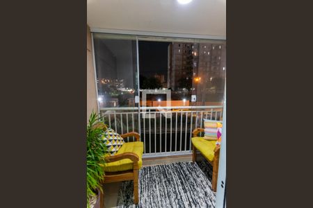 Sacada da Sala de apartamento à venda com 3 quartos, 67m² em Residencial Parque da Fazenda, Campinas