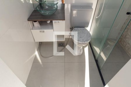 Banheiro - Suíte de apartamento para alugar com 1 quarto, 48m² em Higienópolis, São Paulo