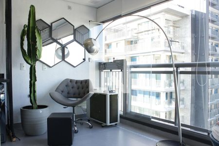 Apartamento para alugar com 49m², 1 quarto e 1 vagaVaranda