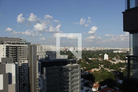 Vista do Quarto de apartamento para alugar com 1 quarto, 49m² em Pinheiros, São Paulo