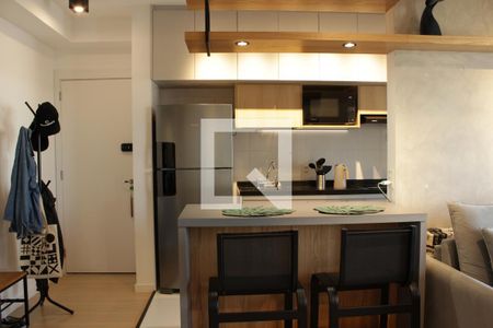 Apartamento para alugar com 49m², 1 quarto e 1 vagaCozinha Americana