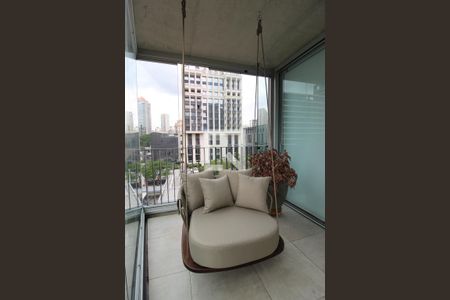 Apartamento à venda com 63m², 1 quarto e 2 vagasVaranda