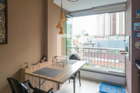 Varanda de apartamento à venda com 2 quartos, 57m² em Vila Gumercindo, São Paulo