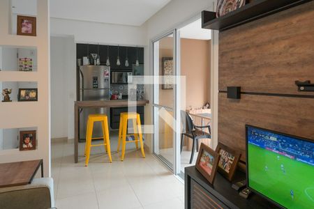 Sala de apartamento à venda com 2 quartos, 57m² em Vila Gumercindo, São Paulo