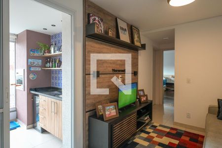 Sala de apartamento à venda com 2 quartos, 57m² em Vila Gumercindo, São Paulo