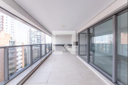 Varanda de apartamento à venda com 3 quartos, 192m² em Campo Belo, São Paulo