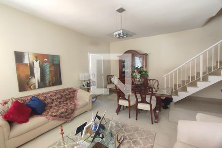 1º Pav - Sala de casa de condomínio à venda com 4 quartos, 190m² em Pechincha, Rio de Janeiro