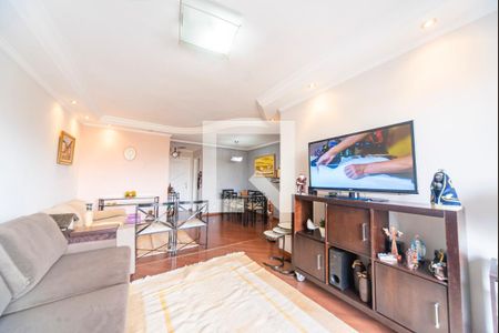 Sala de apartamento à venda com 3 quartos, 96m² em Jardim Stella, Santo André