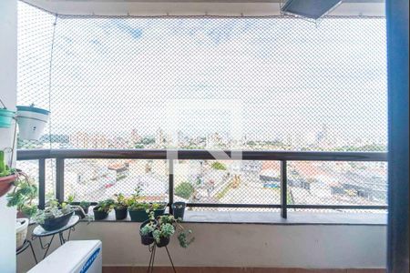 Varanda da Sala de apartamento à venda com 3 quartos, 96m² em Jardim Stella, Santo André