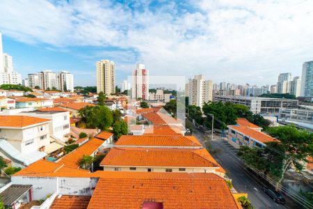 Vista da Suíte de apartamento à venda com 1 quarto, 35m² em Jardim Brasil (zona Sul), São Paulo