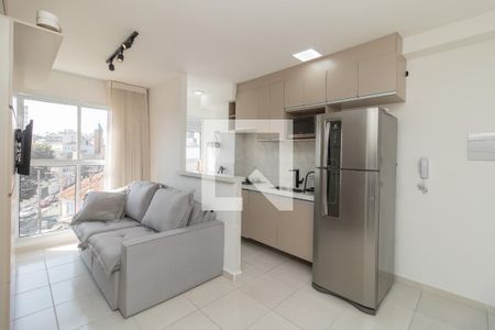 Sala de apartamento para alugar com 1 quarto, 35m² em Vila Guilhermina, São Paulo