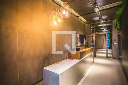 Apartamento para alugar com 21m², 1 quarto e sem vagaHall social