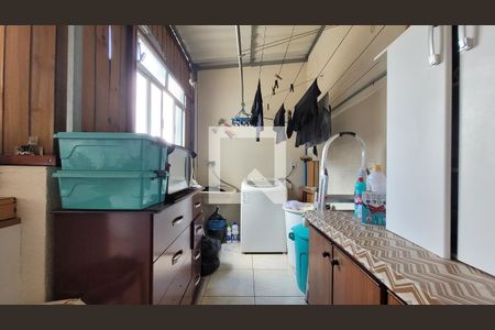 Lavanderia de apartamento à venda com 2 quartos, 96m² em Utinga, Santo André