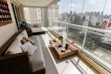 Varanda gourmet de apartamento à venda com 3 quartos, 200m² em Panamby, São Paulo
