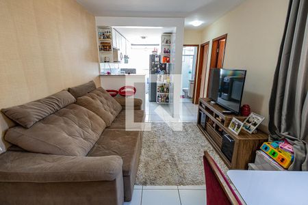 Sala de apartamento à venda com 2 quartos, 51m² em Paquetá, Belo Horizonte