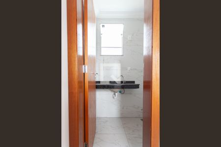 Banheiro da Suíte de casa à venda com 3 quartos, 120m² em Rio Branco, Belo Horizonte