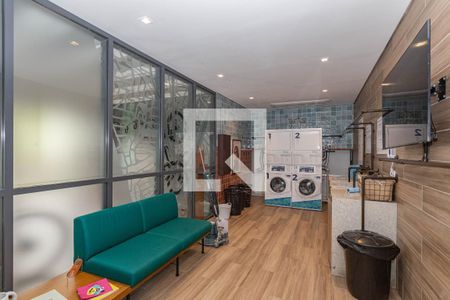 Studio para alugar com 22m², 1 quarto e sem vaga Studio para alugar com 22m², 1 quarto e sem vagaLavanderia