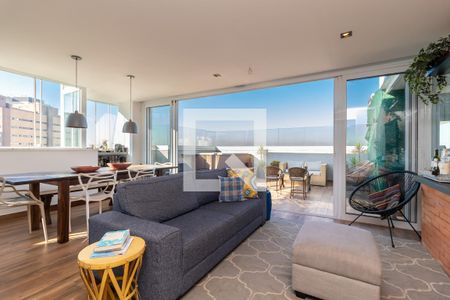 Sala de Estar de apartamento à venda com 3 quartos, 130m² em Santana, São Paulo