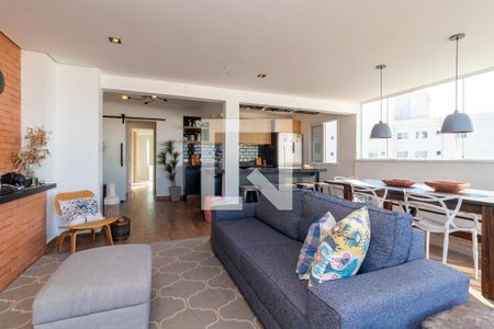 Sala de Estar de apartamento à venda com 3 quartos, 130m² em Santana, São Paulo