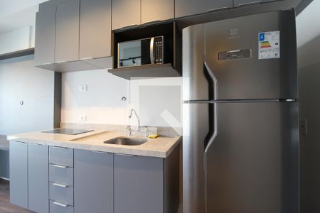 Studio à venda com 31m², 1 quarto e sem vagaCozinha