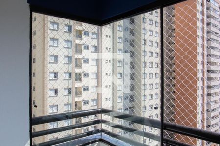 Varanda da Sala de apartamento à venda com 1 quarto, 40m² em Tatuapé, São Paulo