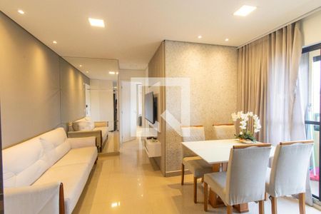 Sala de apartamento para alugar com 2 quartos, 79m² em Santa Quiteria, Curitiba