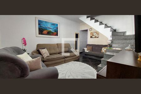 Sala de casa para alugar com 4 quartos, 168m² em Parque Marajoara, Santo André